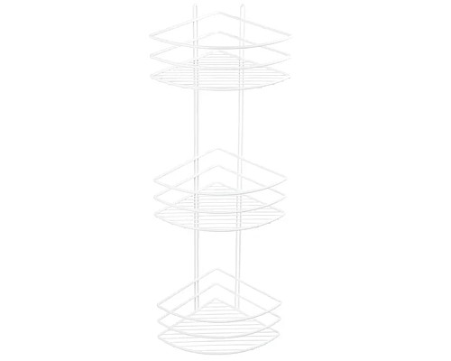 Полка корзина Fixsen FX-710W-3 угловая Белая