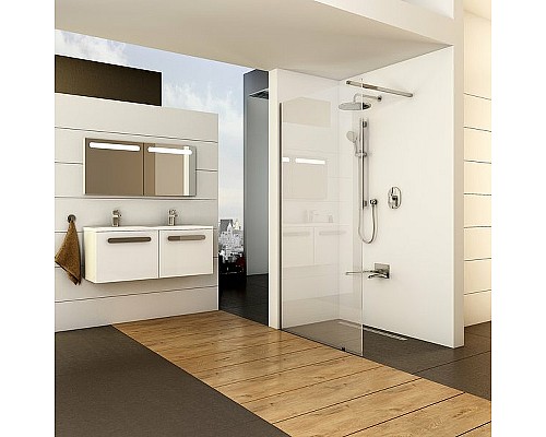 Душевая перегородка Ravak Walk-In Wall 160 GW9WS0C00Z1 профиль Хром стекло Transparent