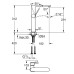 Смеситель для раковины Grohe Plus Хром