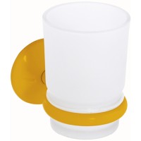 Стакан для зубных щеток Creavit Ducky Желтый
