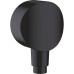 Шланговое подключение Hansgrohe Fixfit Черное матовое