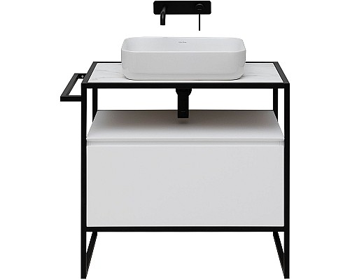 Тумба под раковину Allen Brau Priority 80 1.31002.WM Белая матовая