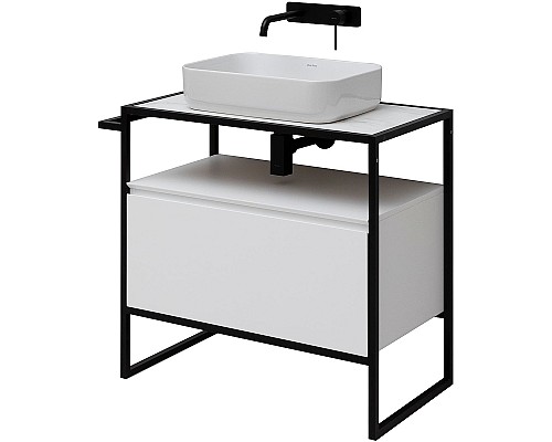 Тумба под раковину Allen Brau Priority 80 1.31002.WM Белая матовая