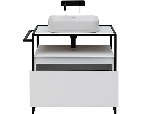 Тумба под раковину Allen Brau Priority 80 1.31002.WM Белая матовая