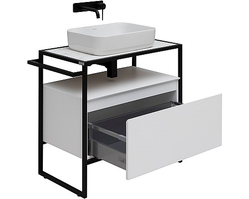 Тумба под раковину Allen Brau Priority 80 1.31002.WM Белая матовая