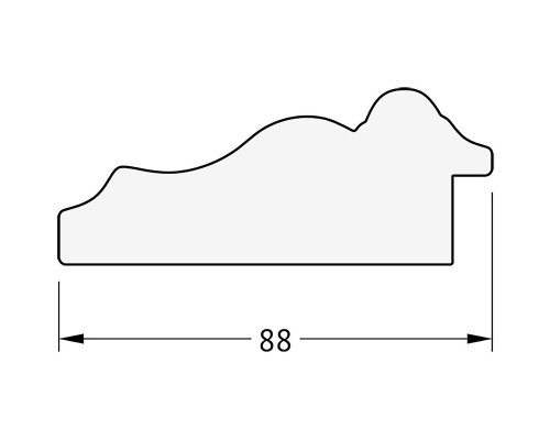 Зеркало Evoform Exclusive-G 106х106 BY 4447 с гравировкой в багетной раме - Римское золото 88 мм
