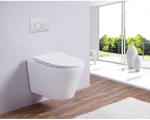 Унитаз подвесной ESBANO CLAVEL White ESUPCLAVW 480x360x360