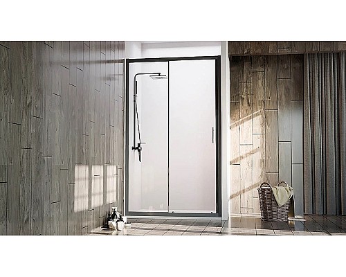 Душевая дверь Veconi Vianno VN-72B 140 VN72B-140-01-C4 Черный матовый