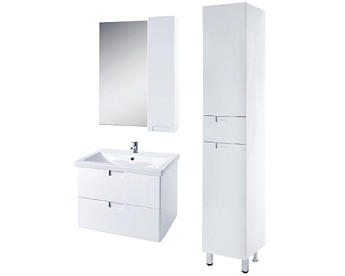 Тумба под раковину Bellezza Пегас 80 4630413270019 подвесная Белая