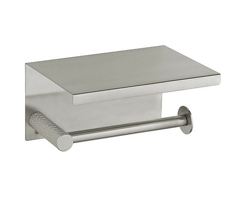 Держатель туалетной бумаги Boheme Uno 10971-NB Никель брашированный