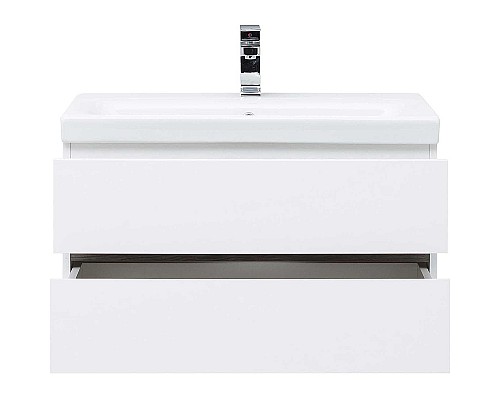 Тумба под раковину Aquanet Беркли 80 254290 подвесная Белый Дуб рошелье