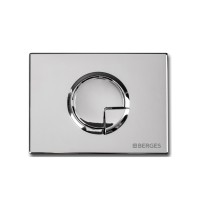 Клавиша смыва BERGES для инсталляции NOVUM R3