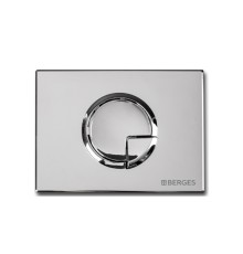 Клавиша смыва BERGES для инсталляции NOVUM R3