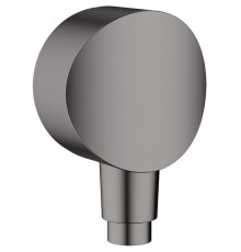 Шланговое подключение Hansgrohe Fixfit Шлифованный черный хром