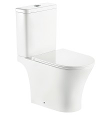 Унитаз компакт SantiLine SL-5010 с бачком и сиденьем Микролифт