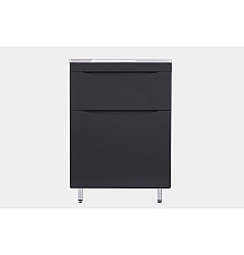 Тумба под раковину Style line Бергамо СС-00002308 напольная черная