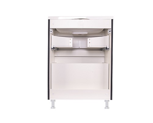 Тумба под раковину Style line Бергамо СС-00002308 напольная черная