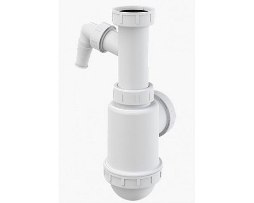 Сифон для раковины AlcaPlast A443P-DN50/40 c подводкой