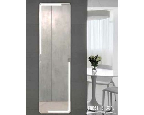 Зеркало Relisan Poly 455х1350 с подсветкой с сенсорным выключателем