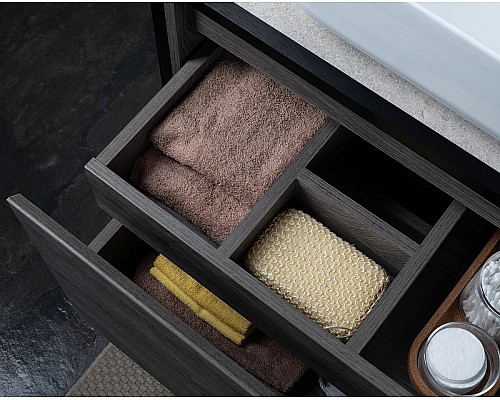 Тумба под раковину Aquanet Nova Lite Loft 75L 261654 подвесная Дуб рошелье