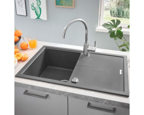 Кухонная мойка Grohe K400 78 Серый гранит