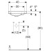 Мини-Раковина GEBERIT Acanto 500.635.01.2