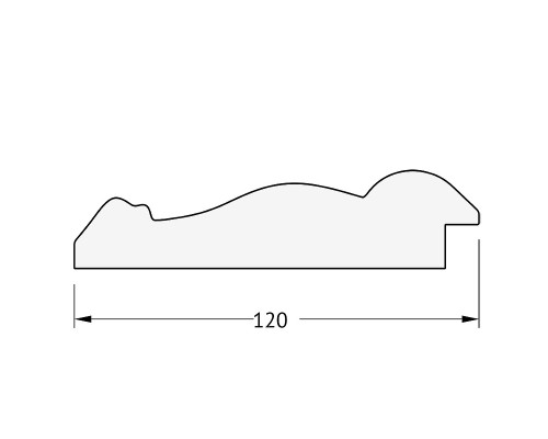 Зеркало Evoform Exclusive-G 112х112 BY 4473 с гравировкой в багетной раме - Состаренное дерево с орнаментом 120 мм