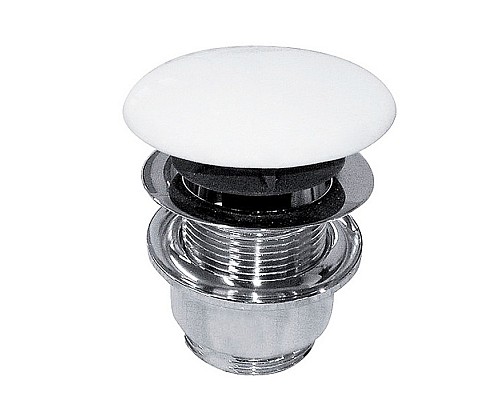 Донный клапан Kerasan Nolita 923330 белый матовый