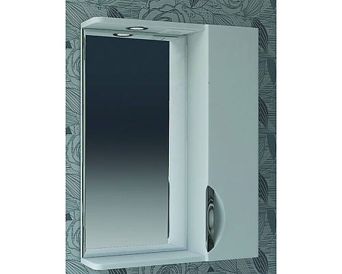 Зеркало со шкафом Vigo Callao 50 R z.CAL.50.R.El с подсветкой Белое