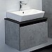 Тумба с раковиной Comforty Эдинбург 60 00-00001928 подвесная Бетон светлый