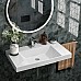 Раковина Kerama Marazzi CUBO подвесная 80, белая глянцевая