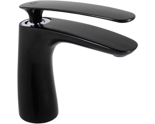 Смеситель для раковины Rav Slezak Tigris TG126.5CMATC Черный матовый Хром