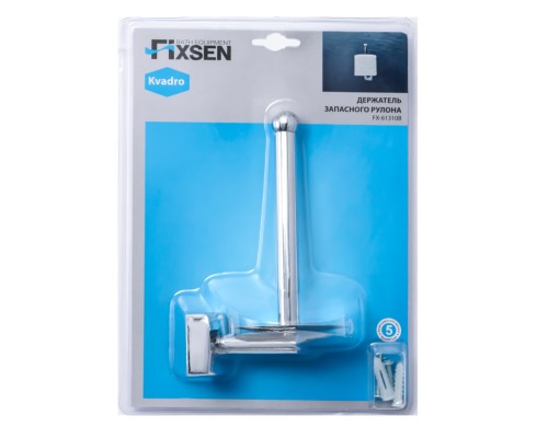 Держатель запасного рулона FIXSEN Kvadro FX-61310B