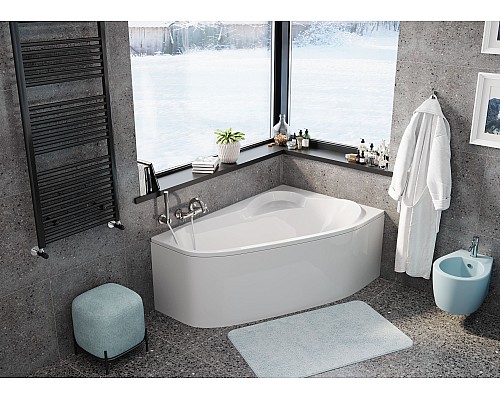 Акриловая ванна VAGNERPLAST SELENA 160 Right VPBA163SEL3PX-04