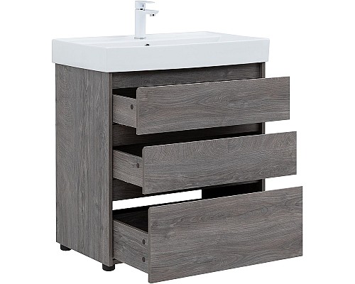 Тумба под раковину Aquanet Nova Lite 75 302473 Дуб рошелье