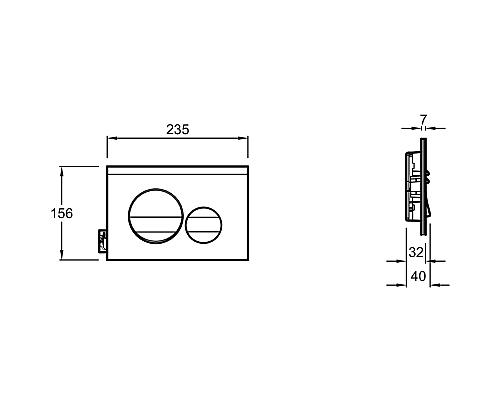 Комплект унитаза с инсталляцией Jacob Delafon Struktura E21750RU-00 с сиденьем Микролифт и клавишей смыва Черная