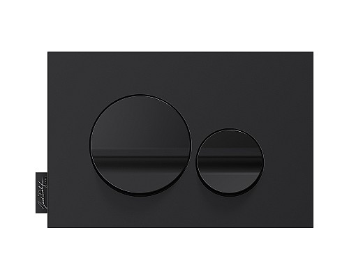 Комплект унитаза с инсталляцией Jacob Delafon Struktura E21750RU-00 с сиденьем Микролифт и клавишей смыва Черная