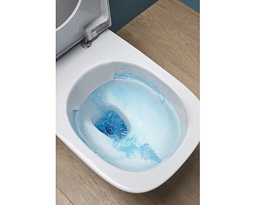 Комплект унитаза с инсталляцией Jacob Delafon Struktura E21750RU-00 с сиденьем Микролифт и клавишей смыва Черная