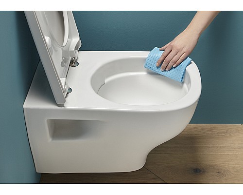 Комплект унитаза с инсталляцией Jacob Delafon Struktura E21750RU-00 с сиденьем Микролифт и клавишей смыва Черная