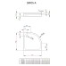Акриловый поддон для душа Radaway Siros A 90x90x17 белый