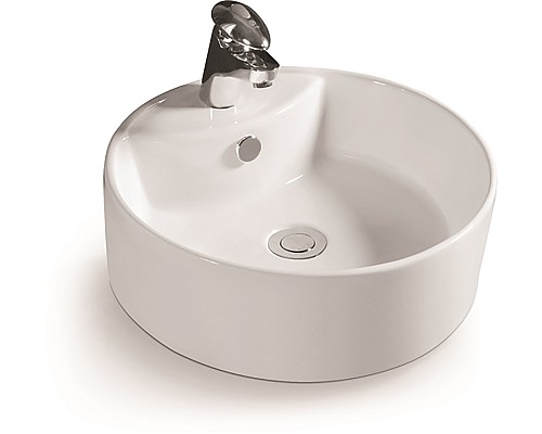 Раковина керамическая накладная SantiLine SL-1070