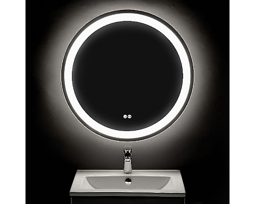 Зеркало Aquaton Анелло 85 1A260802AK010 с подсветкой с сенсорным выключателем и подогревом