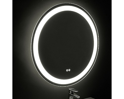 Зеркало Aquaton Анелло 85 1A260802AK010 с подсветкой с сенсорным выключателем и подогревом