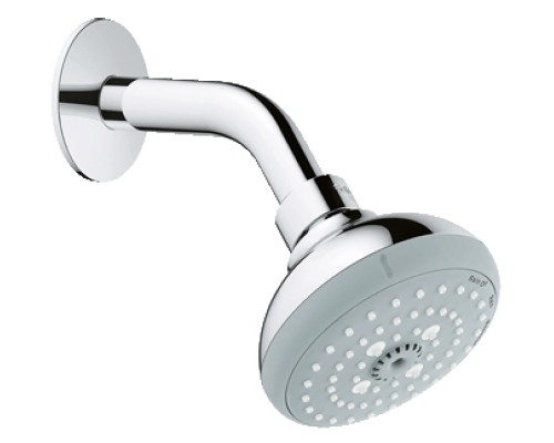 Верхний душ Grohe с душевым кронштейном