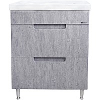 Тумба под раковину Bellezza Грейс 70 4630811110481 Скала серая