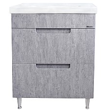 Тумба под раковину Bellezza Грейс 70 4630811110481 Скала серая