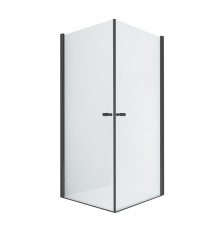 Душевое ограждение NEW TRENDY NEW SOLEO BLACK 2D 100x100x195 (черный)