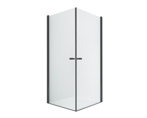 Душевое ограждение NEW TRENDY NEW SOLEO BLACK 2D 100x100x195 (черный)