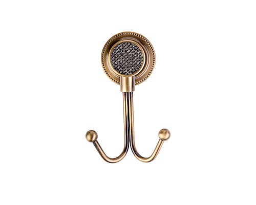 Крючок двойной Boheme RoyalE CRISTAL BLACk BR