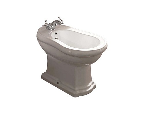 Биде напольное Kerasan Retro 102001 с 1 отверстием под смеситель